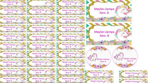 etiquetas-escolares-unicornios-1
